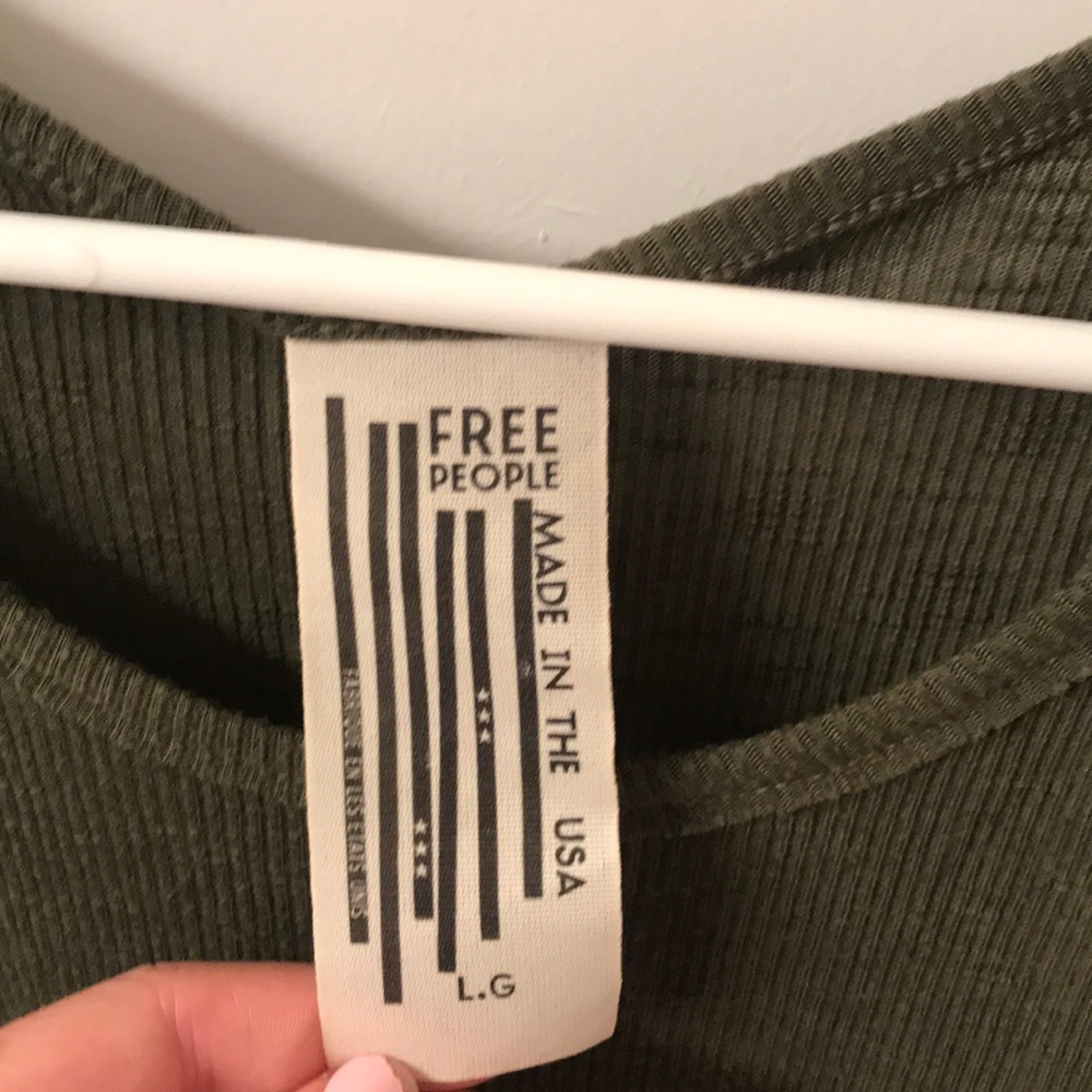 Free People Racer Back Tank - Picture 2 of 3